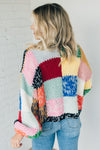 Colorblock Chunky Cardi