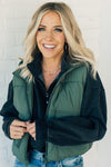 Hooded Puff Vest