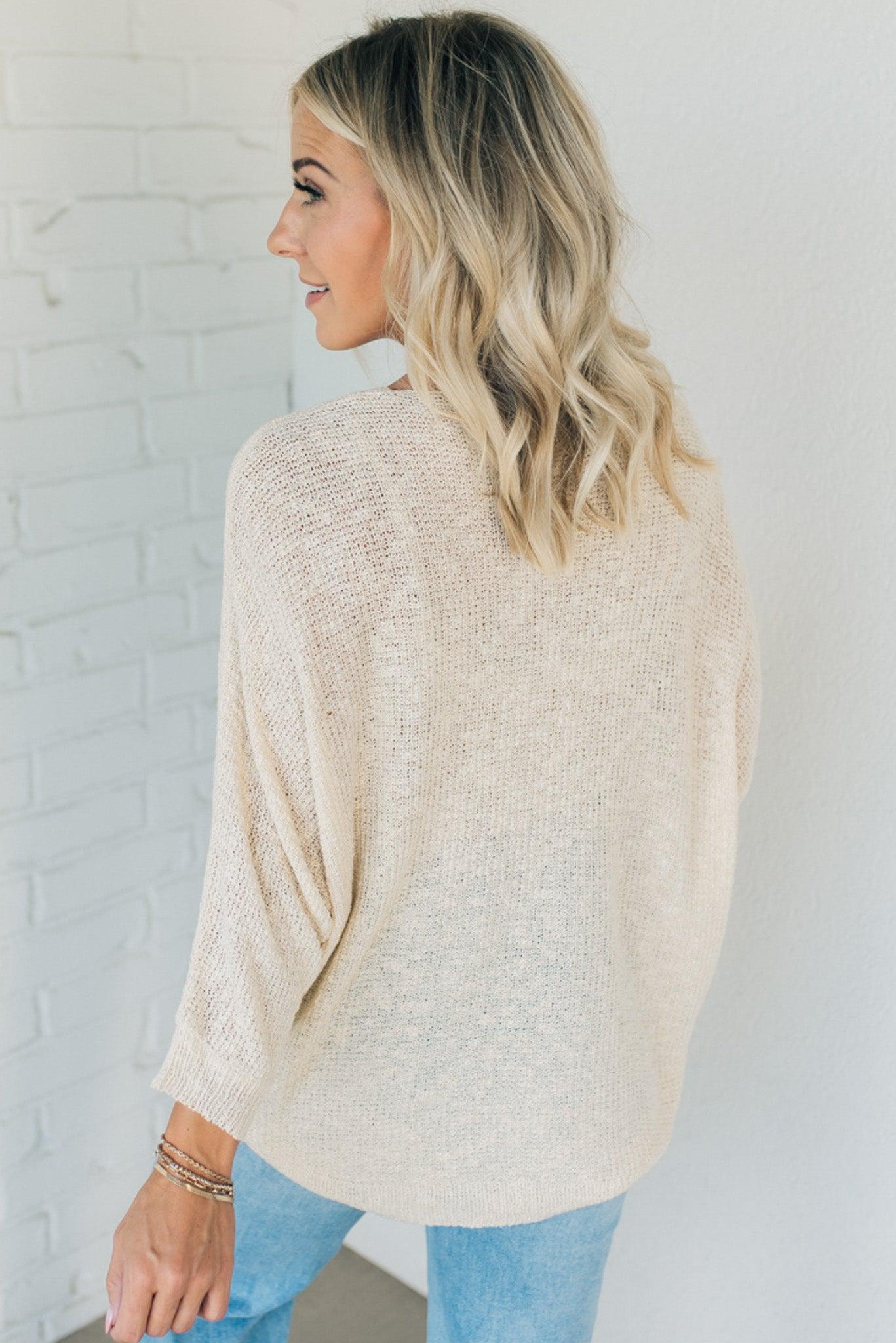 Lightweight Batwing Sweater