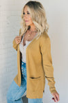 Open Front Knit Cardigan
