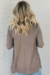 Open Front Knit Cardigan