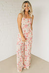 Peony Print Jumpsuit