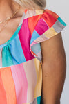 Rainbow Block Lightweight Top