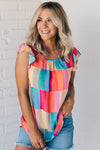 Rainbow Block Lightweight Top