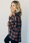 Soft Flannel Check Top