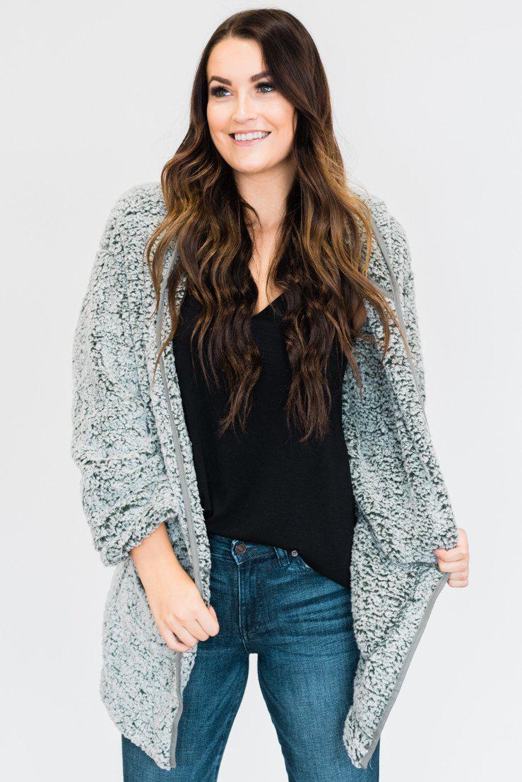 Hooded Sherpa Jacket
