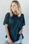 Burnout Boxy Pocket Tee