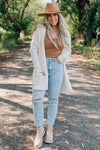 Chunky Cable Cardigan