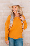 Ribbed Dolman Sleeve Sweater