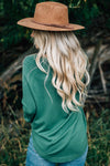 Rounded Hem Ultra Soft Sweater
