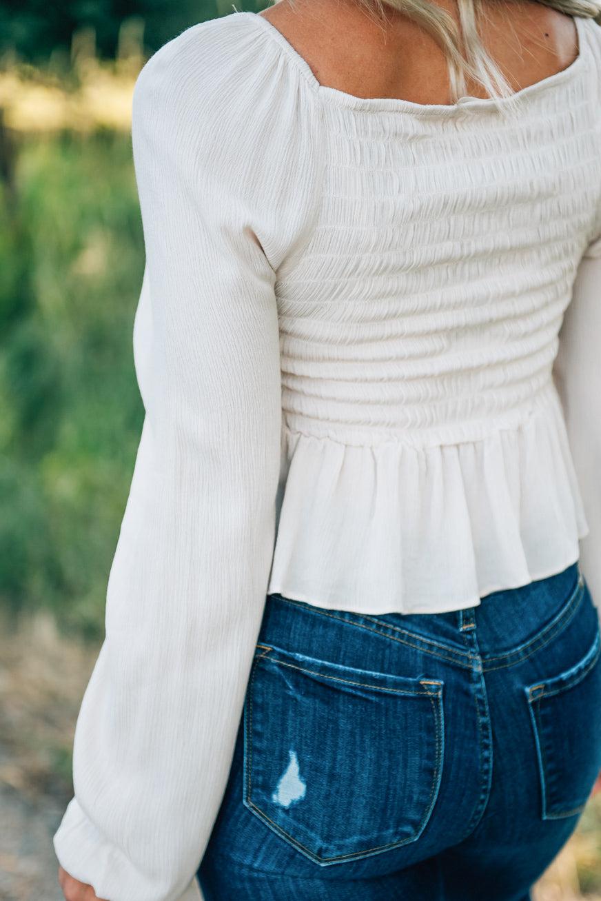 Smocked Sweetheart Top