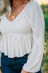 Smocked Sweetheart Top