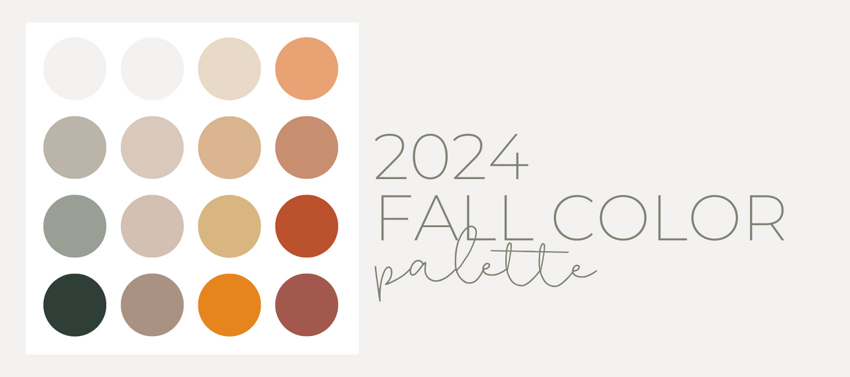 24 Fall Color Fall | 24 Color Palette – RubyClaire Boutique