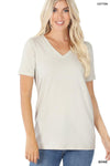Loose Fit Classic V-Neck Tee