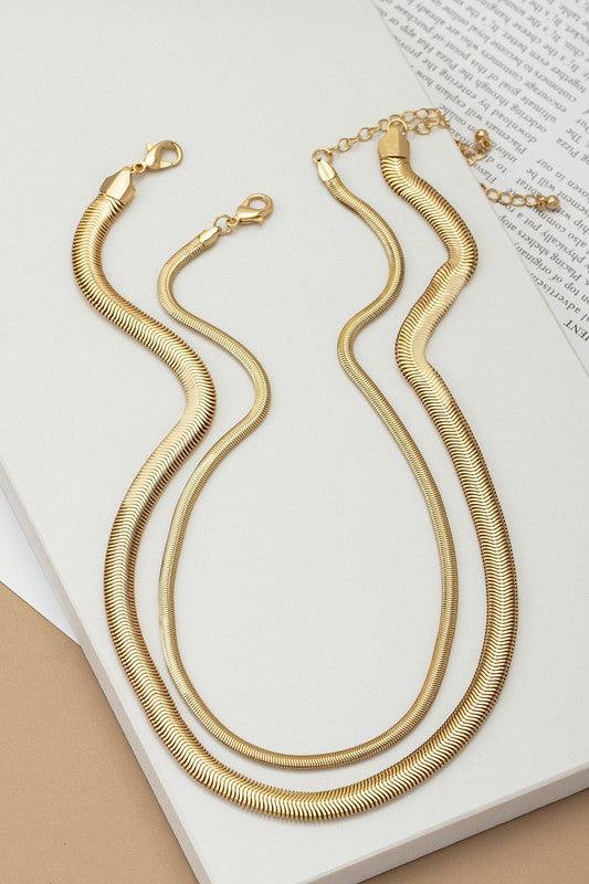 Double Snake Chain Set