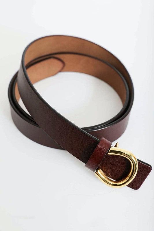 Gold Horseshoe Belt