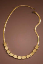 Gold necklace is hypoallergenic, waterproof, fade-resistant, and tarnish-resistant, ensuring its beauty lasts for years. Perfect for everyday wear or special occasions.
