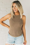 Acid Washed Ribbed Cami