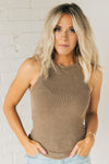 Acid Washed Ribbed Cami