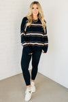 Amberly Striped Sweater