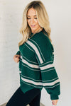 Amberly Striped Sweater