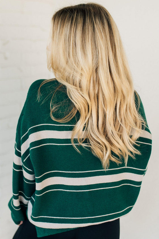 Amberly Striped Sweater