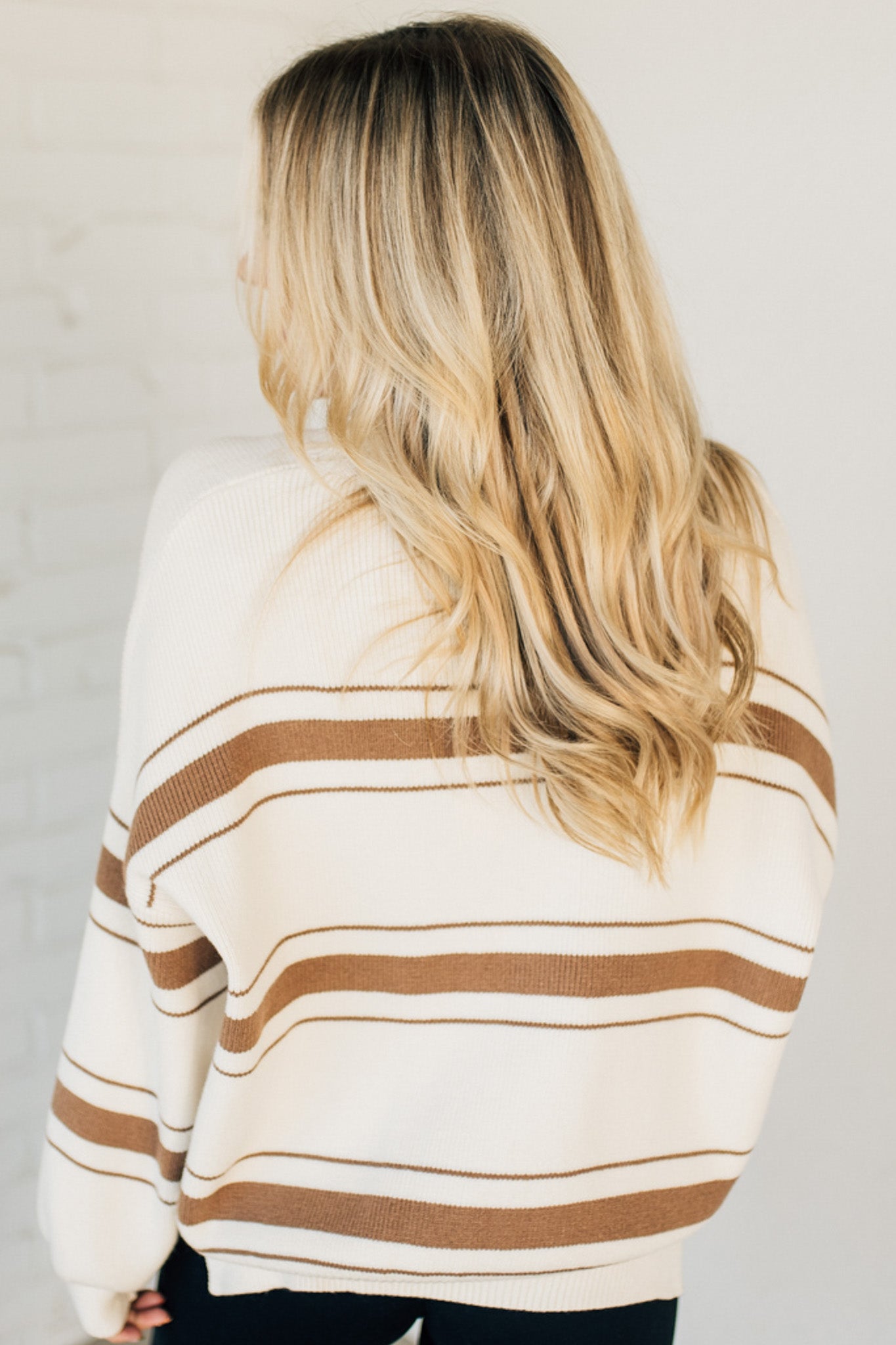 Amberly Striped Sweater