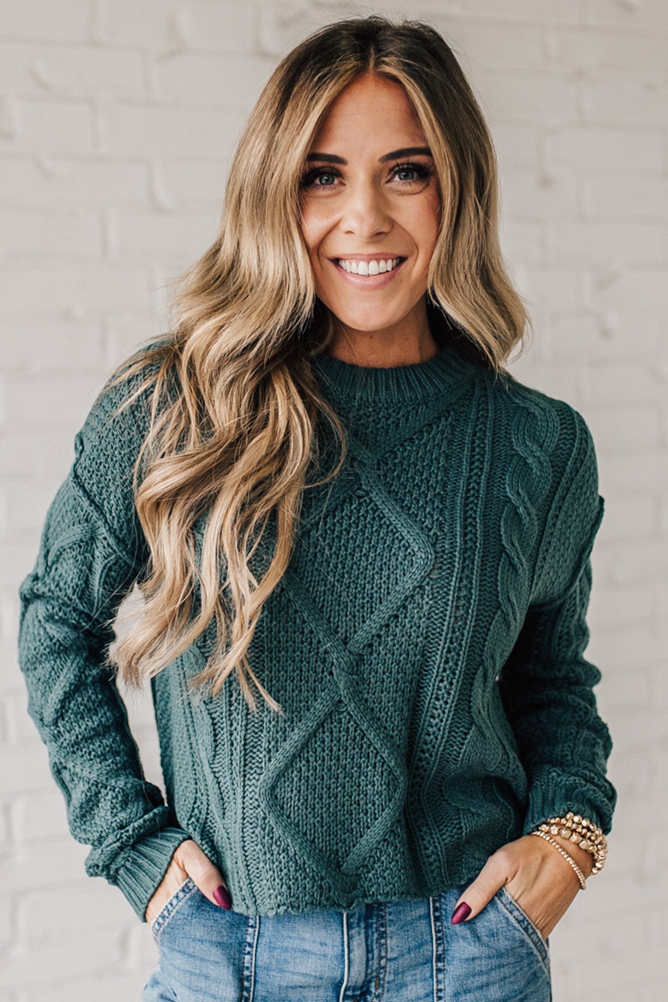 Amelia Cable Knit Sweater