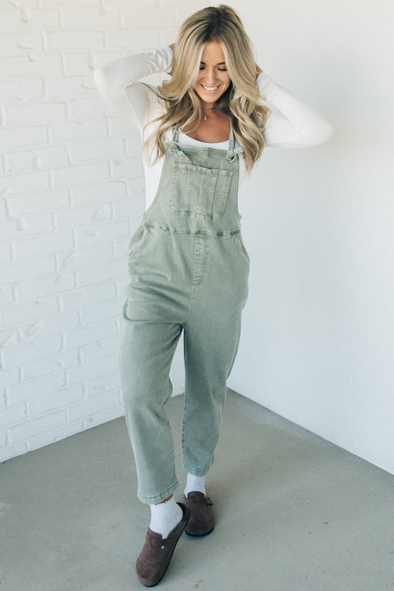 Amy Knot Strap Overalls