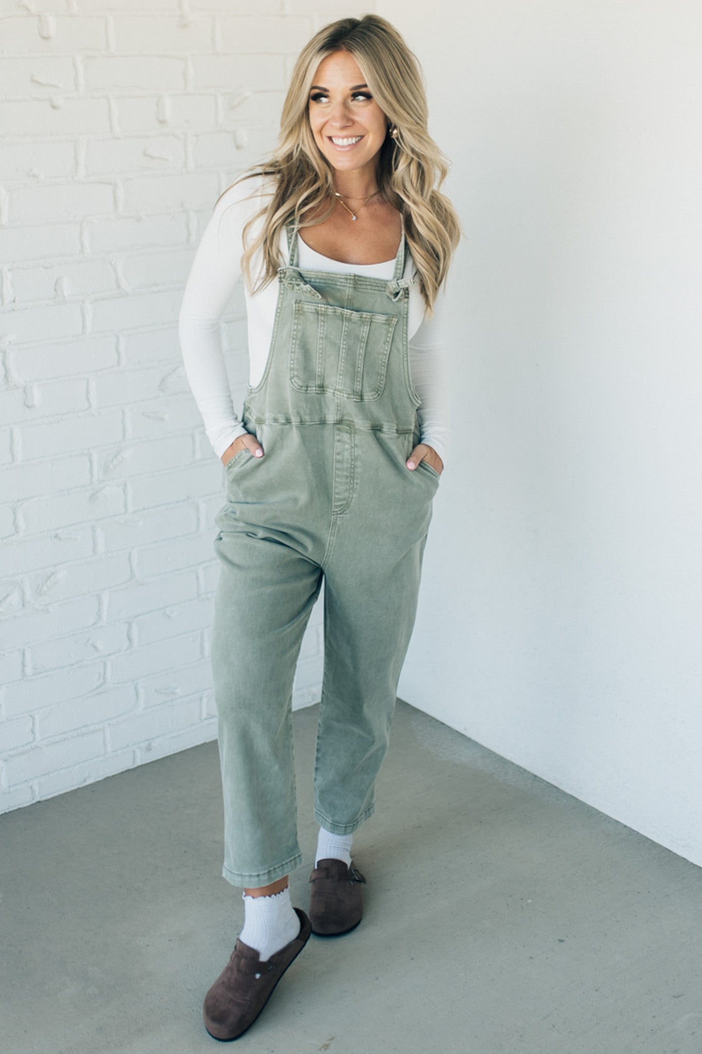 Amy Knot Strap Overalls