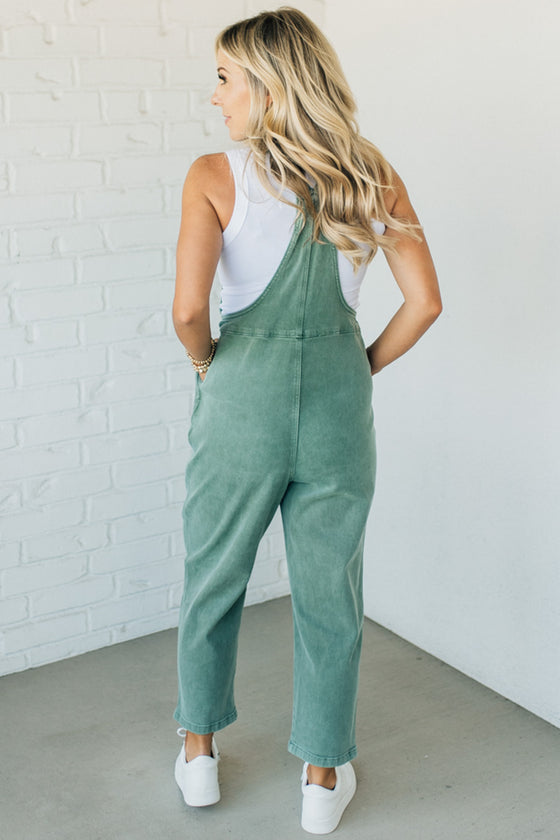 Amy Knot Strap Overalls