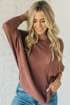 Andie Loose Knit Dolman Sweater