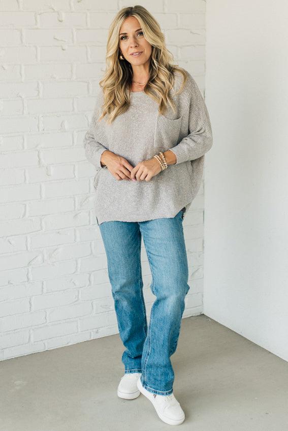 Andie Loose Knit Dolman Sweater