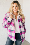 Beck Sherpa Lined Plaid Shacket