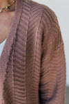 Bentli Chevron Weave Cardigan