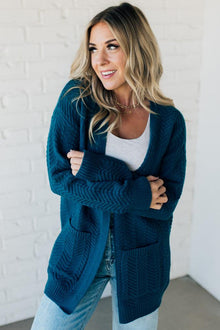  Bentli Chevron Weave Cardigan