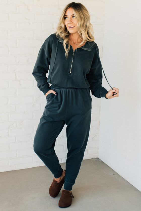 Birdie Stone Washed Jumpsuit