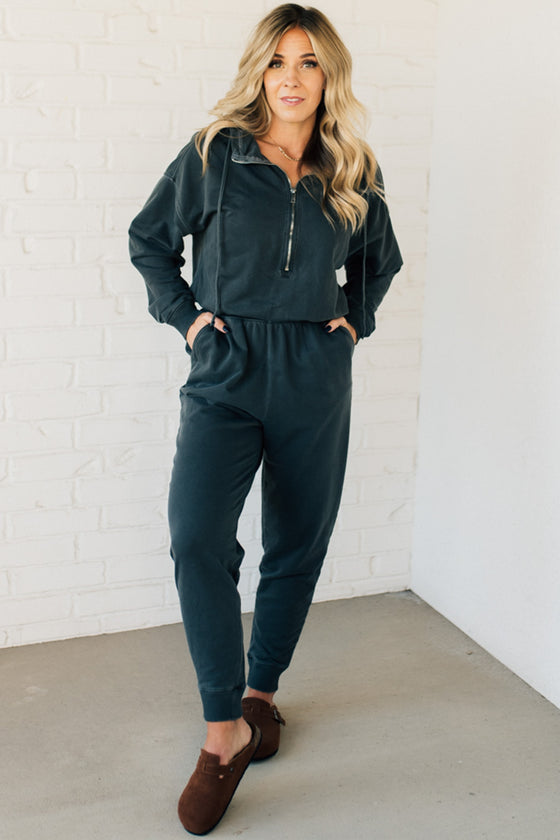 Birdie Stone Washed Jumpsuit