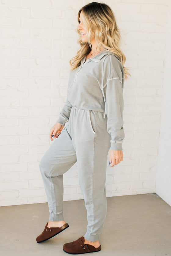 Birdie Stone Washed Jumpsuit