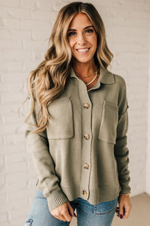  Blair Button Front Sweater