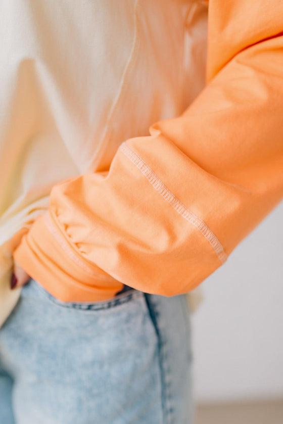 Bold Colorblock Raglan Tee