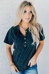 Brielle French Terry Henley Tee