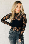 Bristol Lace Mesh Top