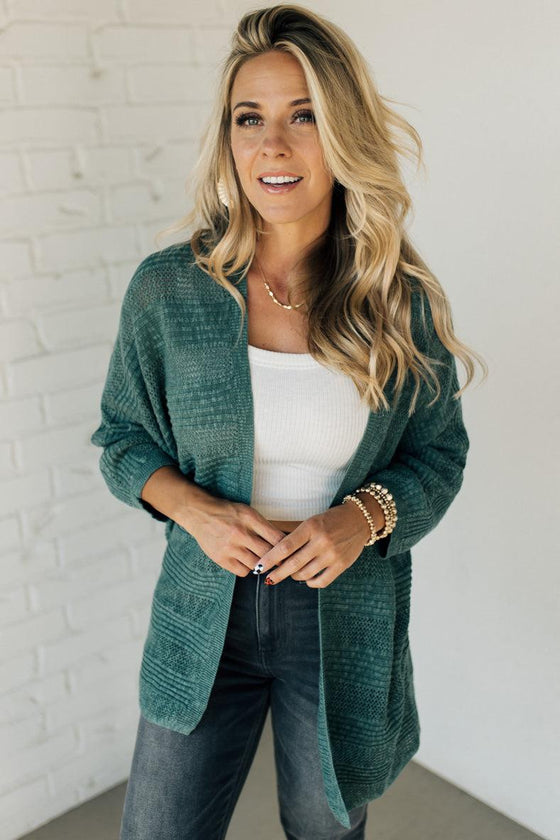 Brooks Mixed Weave Cardigan