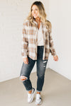 Brooks Plaid Flannel Top