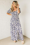 Camden Floral Smocked Waist Maxi Dress