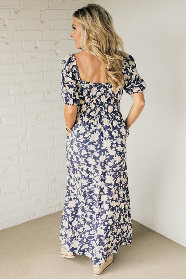 Camden Floral Smocked Waist Maxi Dress