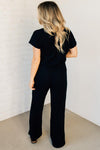 Cassia Brushed Ribbed Jumpsuit