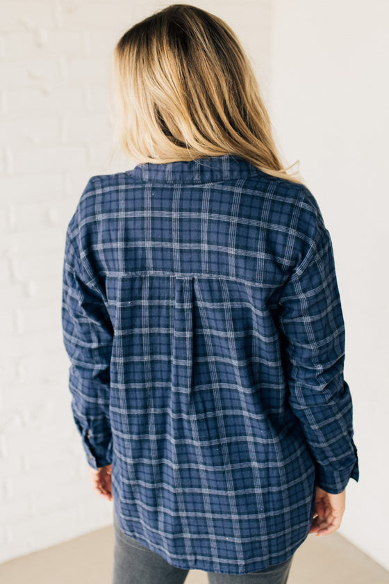 Channing Flannel Plaid Top