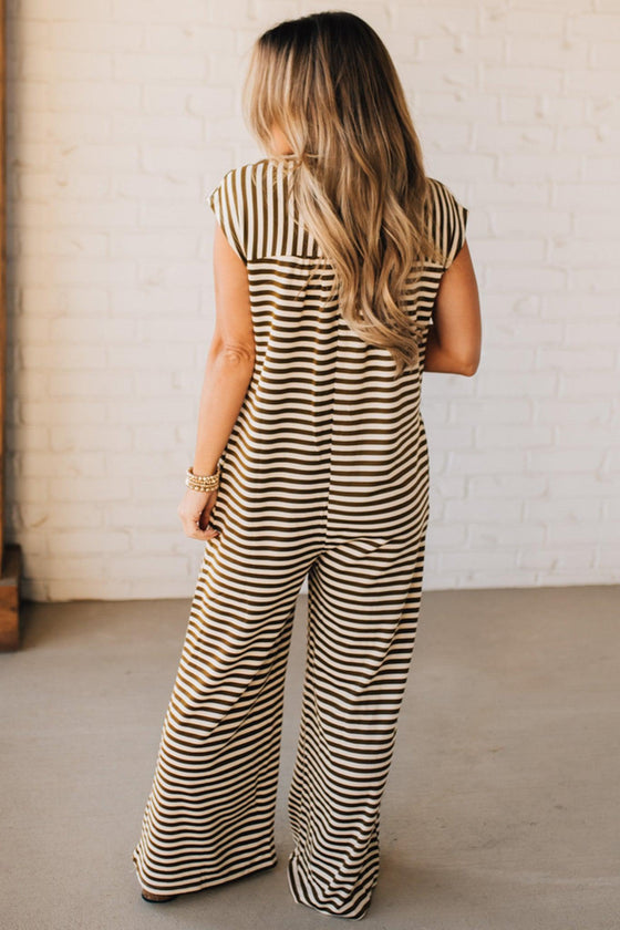 Charly Striped Jumpsuit